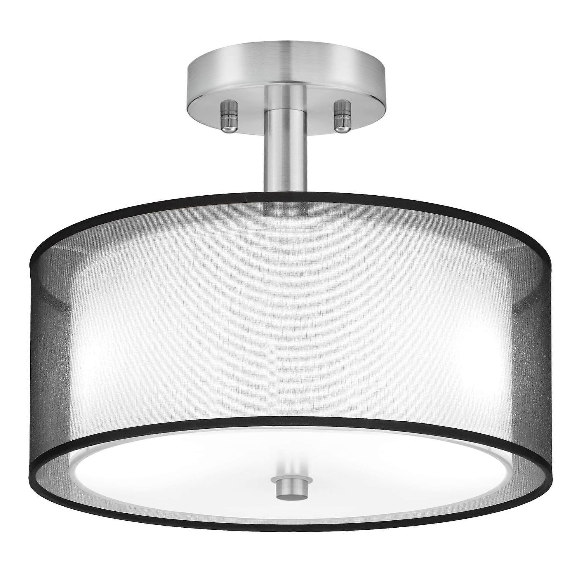 Modern Black Ceiling Light Fixture for Living Room