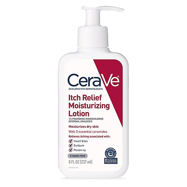 Cerave لوشن مرطب لتخفيف الحكة ، 8 أونصة سائلة