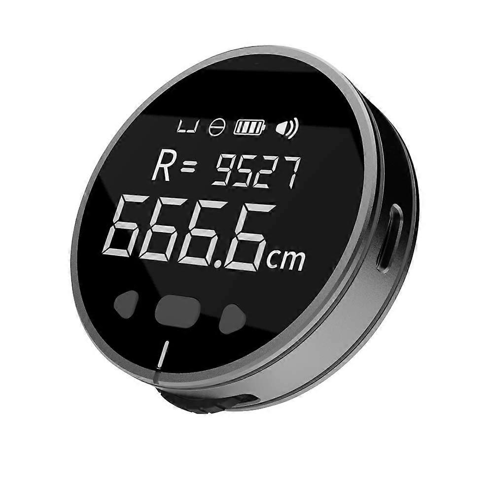 Digital Tape Measure 8 in 1 Electronic Ruler 324 Ft Range Finder LCD Rechargeable Handheld Tool for Flat and Curved Surfaces