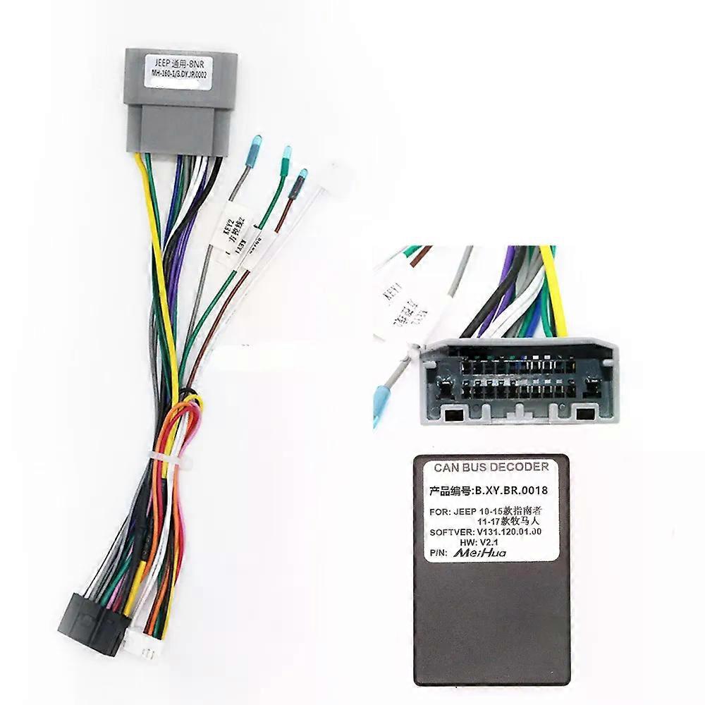 2 Din 10.1 بوصة راديو السيارة البلاستيك اللفافة لوحة الإطار متوافق مع JEEP Compass Patriot 2007-2009 تثبيت GPS Mp5 Dash Mount Kit