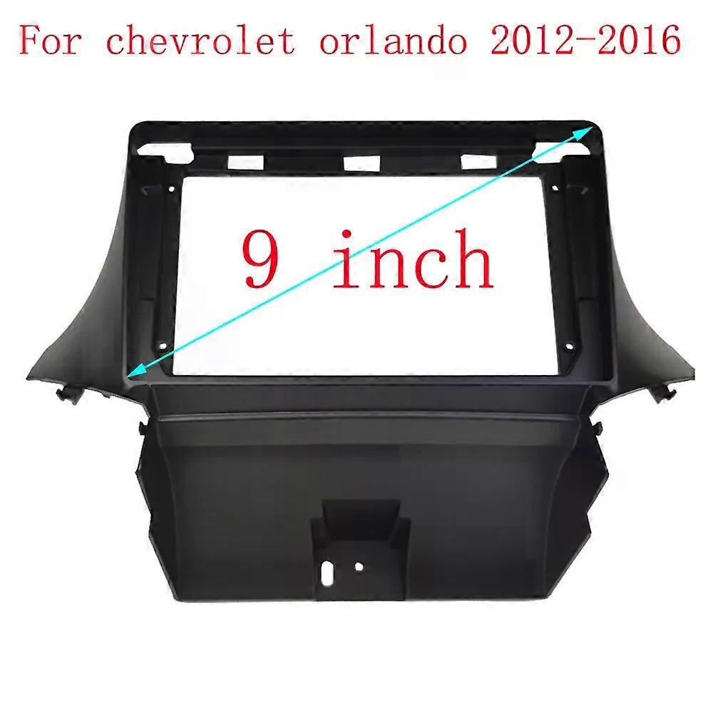 Car Radio Fascias Frame compatible for chevrolet orlando 2012-2016 9 inch Stereo Panel Wiring Harness Power Cable Adapter Canbus Deocrder