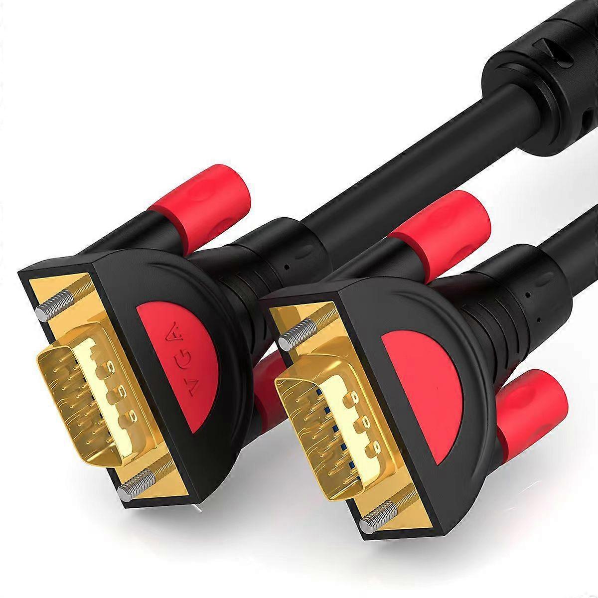 High-definition VGA cable, all-copper computer data cable, transmission cable, 3+9 display projector connection cable