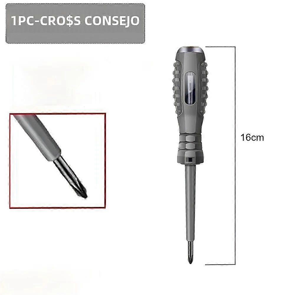 Smart AC Voltage Test Pen Induction Non-Contact Voltmeter Electric Detector Screwdriver Indicator Insulated Multifunctional Chrome-vanadium Steel