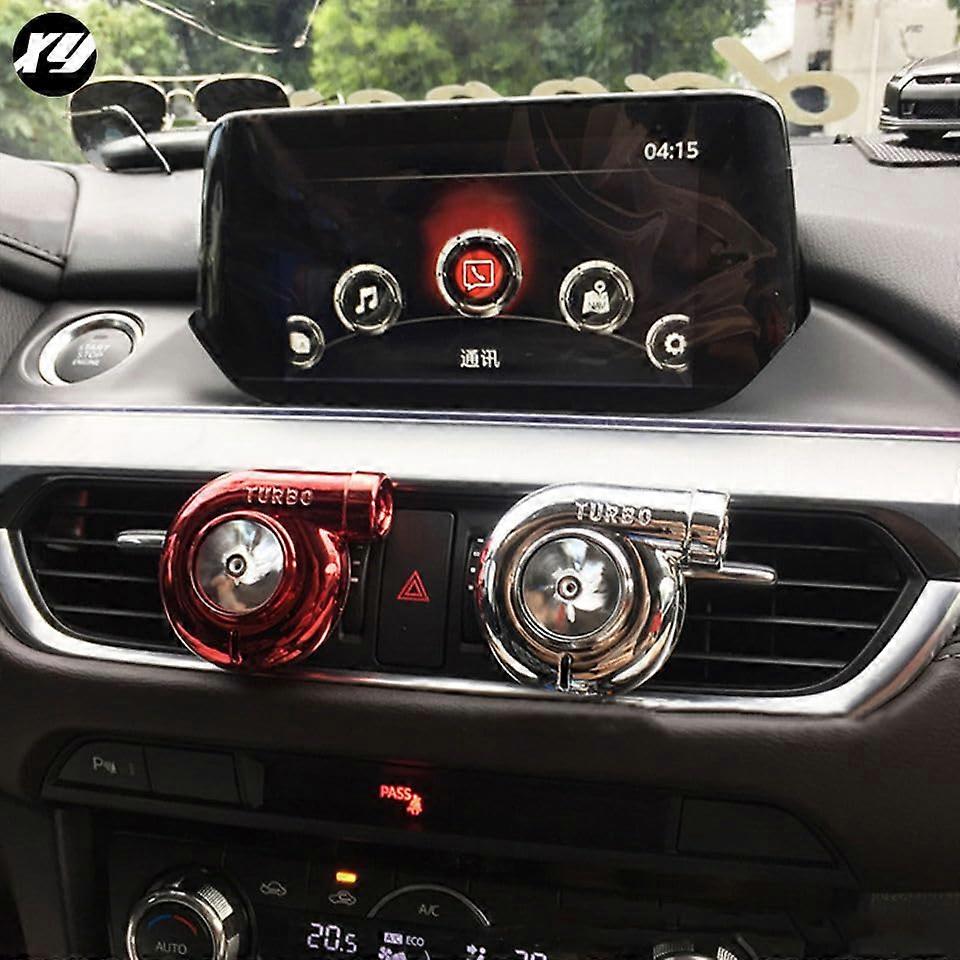 Robust Car AC Turbo-Shape Spray Stand, Aluminum Construction, Silver Finish - 1 Count