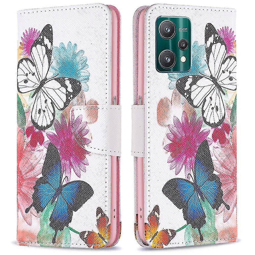 Bf Printed Case Series-1 For Realme 9 Pro 5g/9 5g/v25 Anti-scratch Printed Wallet Phone Case Shell