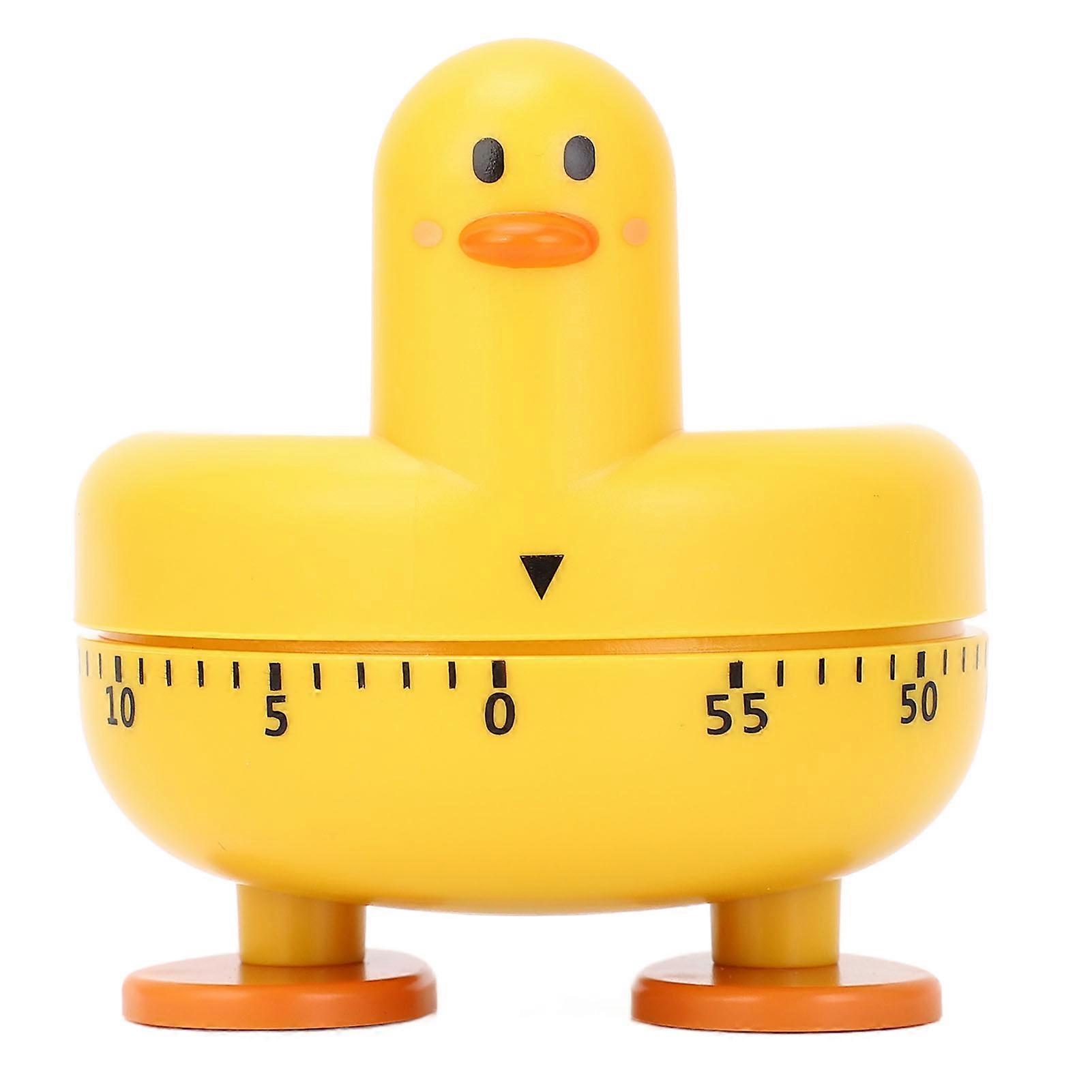 Kitchen Wind Up Cartoon Duck 60 Minute Countdown Mechanical Timer for Cooking Baking Study Timing