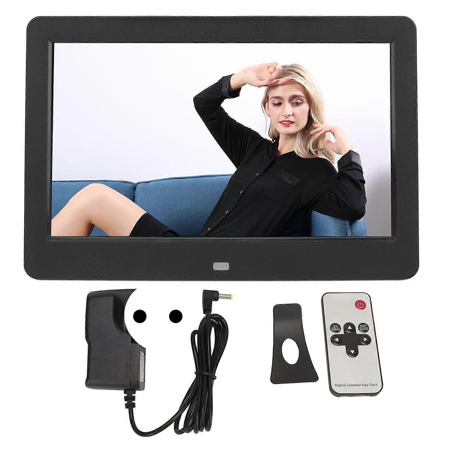 10.2 Inch Digital Day 5 Alarms Support WiFi Digital Calendar Day Clock with Remote Control 100‑240V