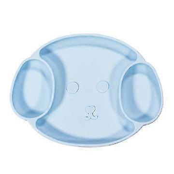 Children's Complementary Food Tray Silicone Partitioned Baby Tray