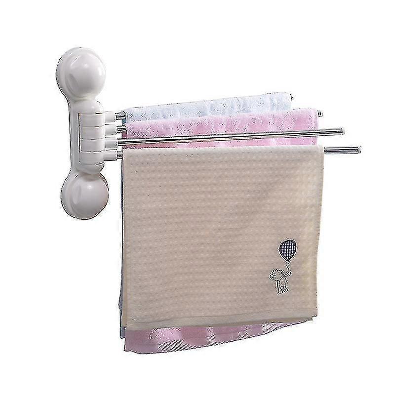 Bathroom Towel Bar, Towel Rack, Powerful Suction Arm Sucker