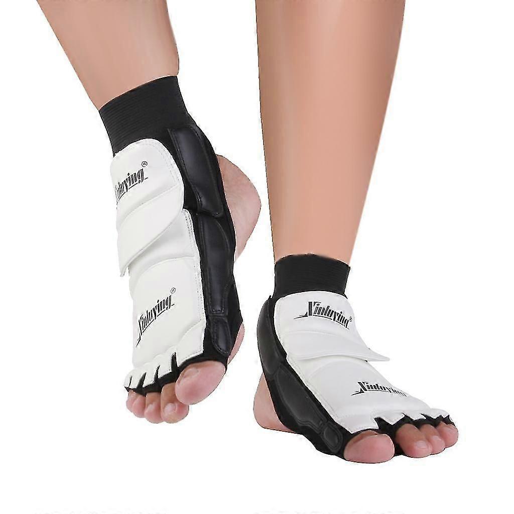 1 ζευγάρι Taekwondo Foot Protector Karate Πυγμαχία Πολεμικές Τέχνες Sparring Καθημερινή εκπαίδευση Foot Guards Sparring για ενήλικα παιδιά