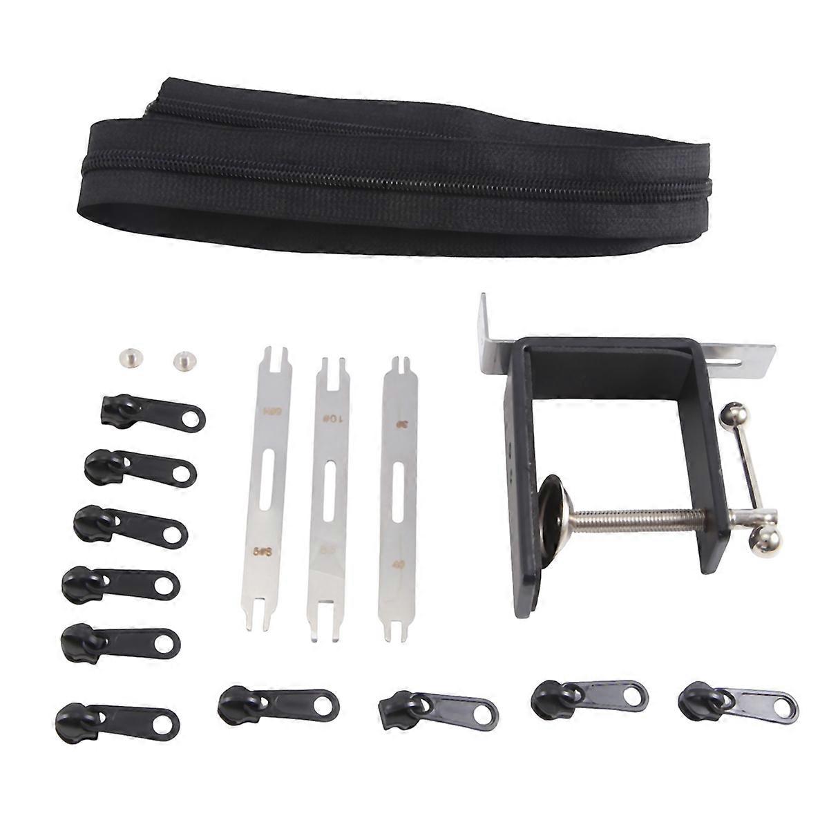 Zipper Jig Sliders From 2.5 to 10. Give 3-Foot Bulk Zipper