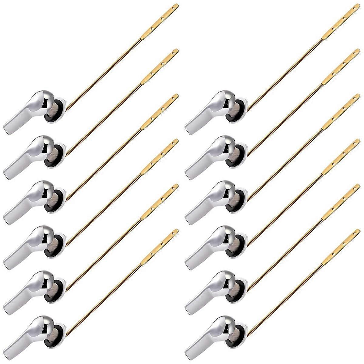 12 PCS WC-Griffhebel Spülung Ersatz, Messing Universal