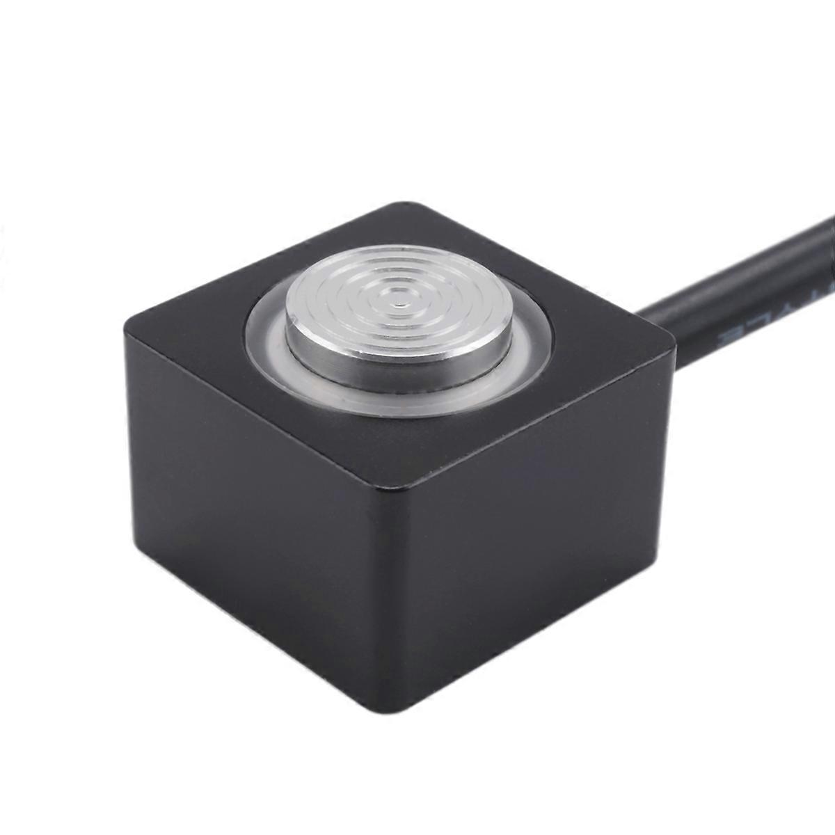 Computer Desktop Switch PC Motherboard External Start Power On/Off Button Extension Cable for DIY Button Black & Silver