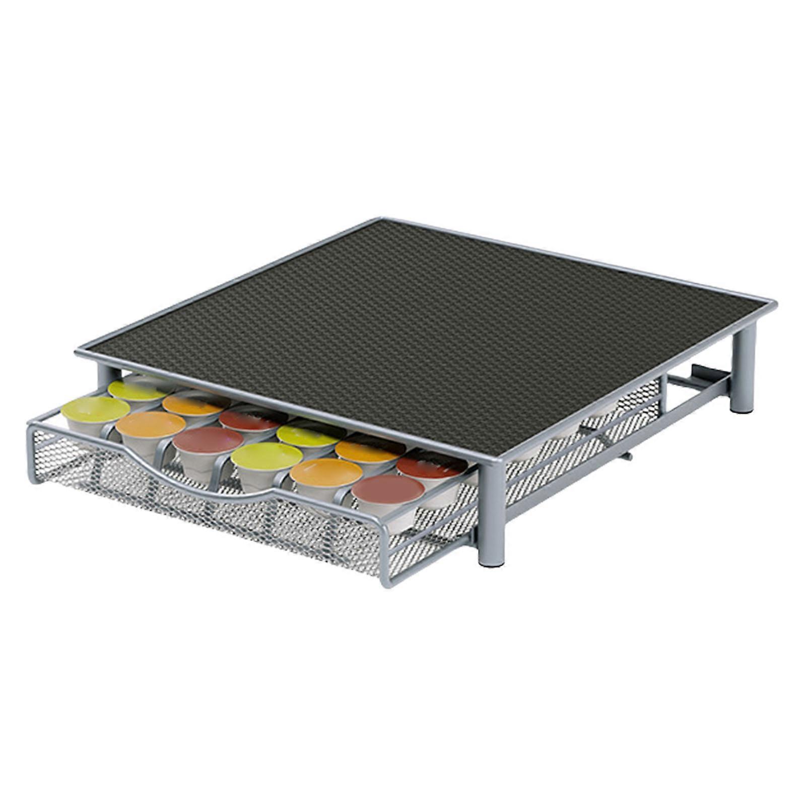 Elegant Coffee Capsules Organizers Holds Up to 36 Pods Space Saving Solution for Kitchen Countertops Daily Use