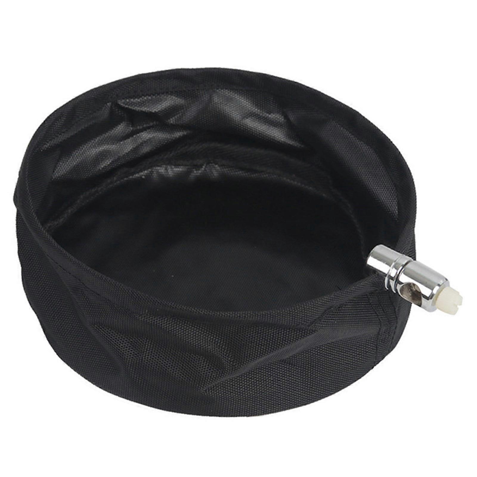 Nylon Coating Trash Tray Waste Bag Fly Tying Tool Trash Holder Bag for Fly Tying or Tying Fly Easy to Attach