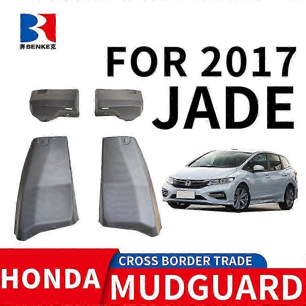 Suitable for 2017 Honda Jade Car Tire Fender Pp Material Front And Rear Soft Rubber Material Splasher