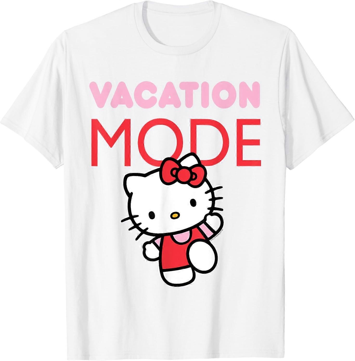 Hello Kitty lomatila Uusi tyyli T-paita