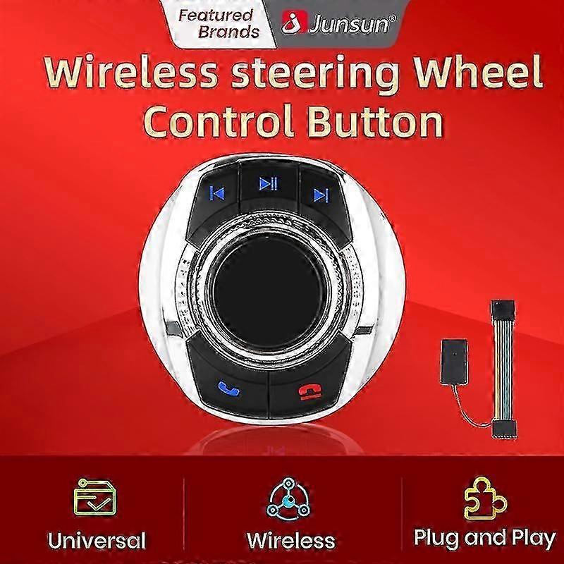 Junsun Universal Car Wireless Steering Wheel Control Button For For Android Autoradio 8 Key Function