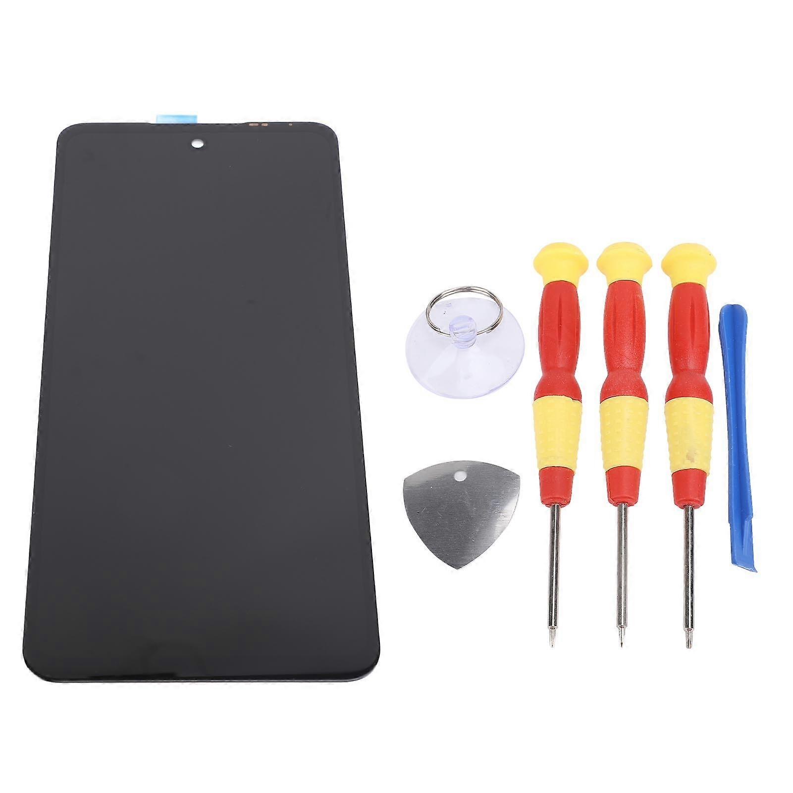 Moto 5G 2024G XT2417 Screen Replacement Kit: LCD Display, Touch Digitizer & Tools