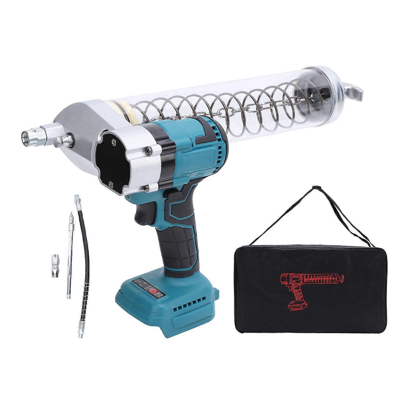 Electric Grease Gun Automatic Cordless Lithium Battery Powered Grease Injector Kit Compatible with BL1830B BL1850 BL1840 BL1820B Series