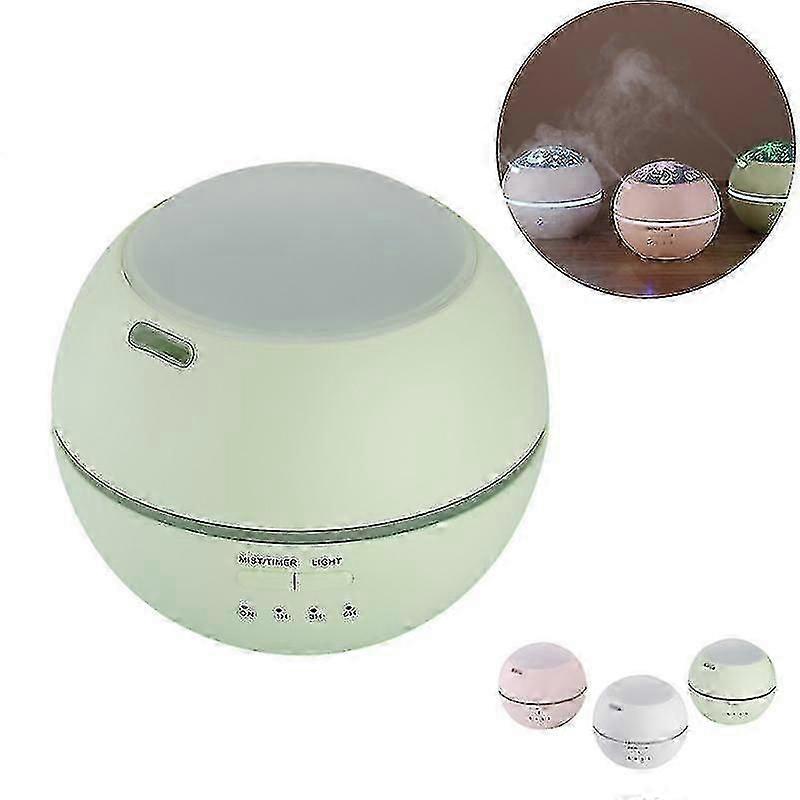 Ultrasonic Air Diffuser Aroma Diffuser Humidifier Essential Oil Aroma Diffuser Led Purifier Green
