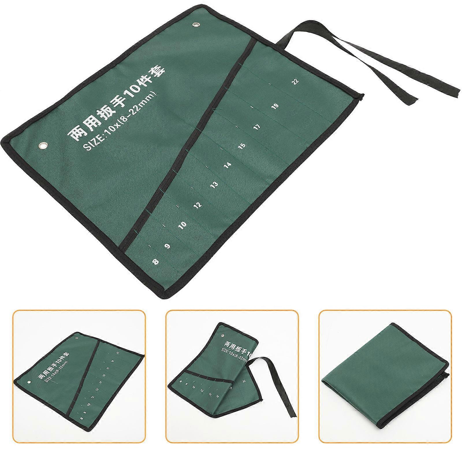 Durable Canvas Multi Tool Roll Organizer Pouch for Carpenters & DIY Enthusiasts – Stylish & Practical Storage Bag for Wrenches and Tools