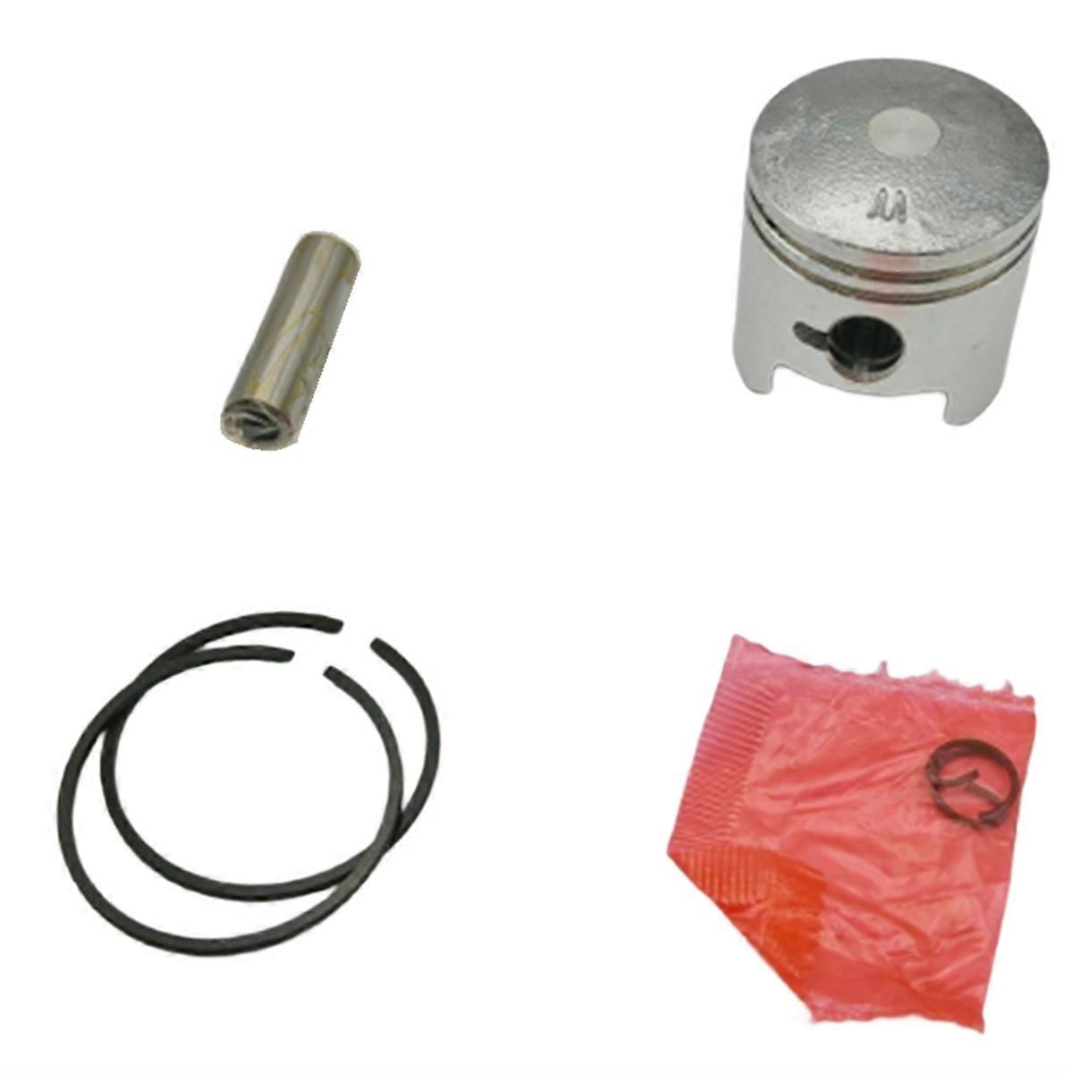 Two-Stroke 411 Lawn Mower Piston 40-6 Piston Set is Suitable for Robin 411 Lawn Mower Piston Assemb