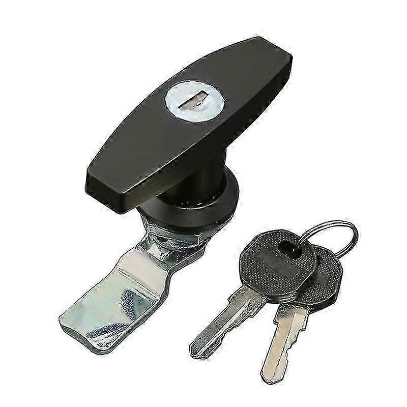 Universal T-Handle Door Latch Lock for Trailer, Caravan, RV Truck, Canopy & Toolbox