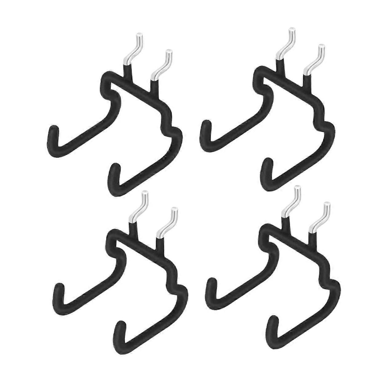 Garage Hooks for Hanging Tools 4pcs Pegboard Accessories Tool Organizers Easy Install Utility Hooks