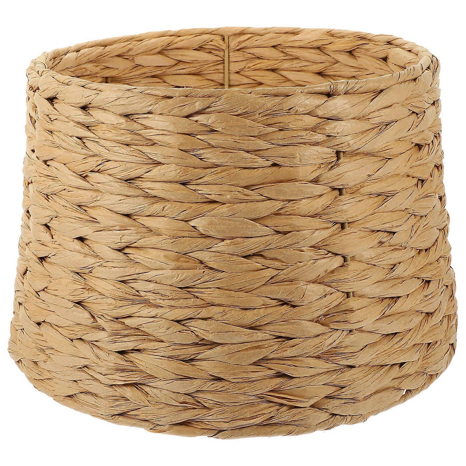 Woven Lampshade for Table Lamps, Enhancing Natural Beauty and Comfortable Feel