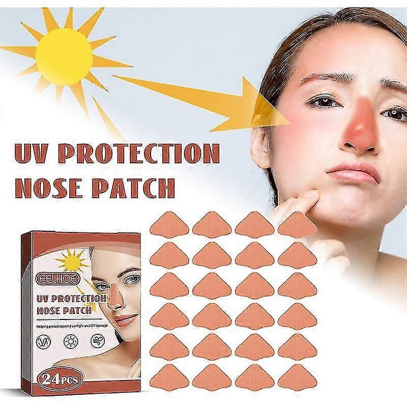 Sunscreen Nose Patch Refreshing Light And Thin Golf Sunscreen Patch Uv Sunscreen Protector Facial Su