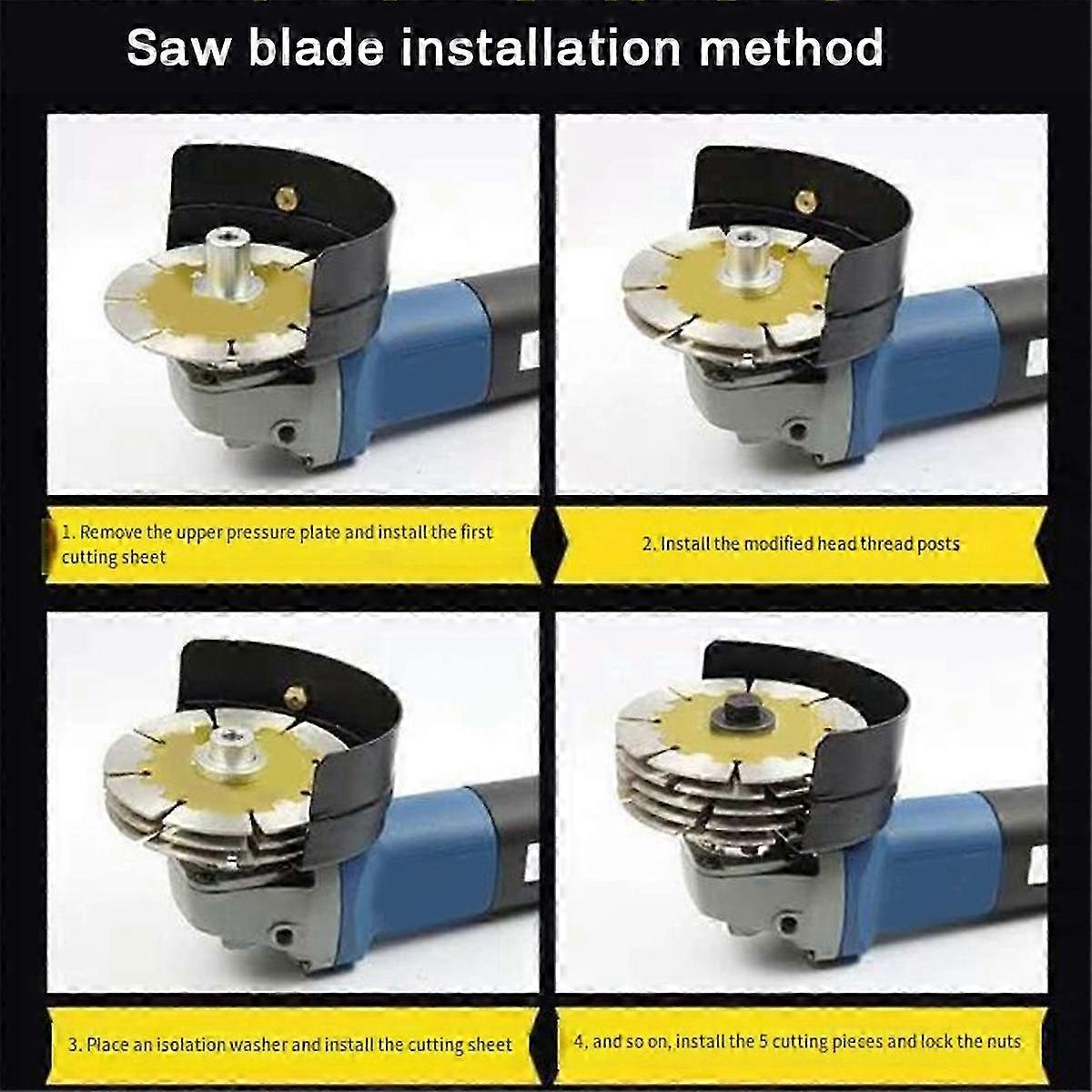 M10 Angle Grinder To Grooving Machine Adapter 100/125 Type SZRH