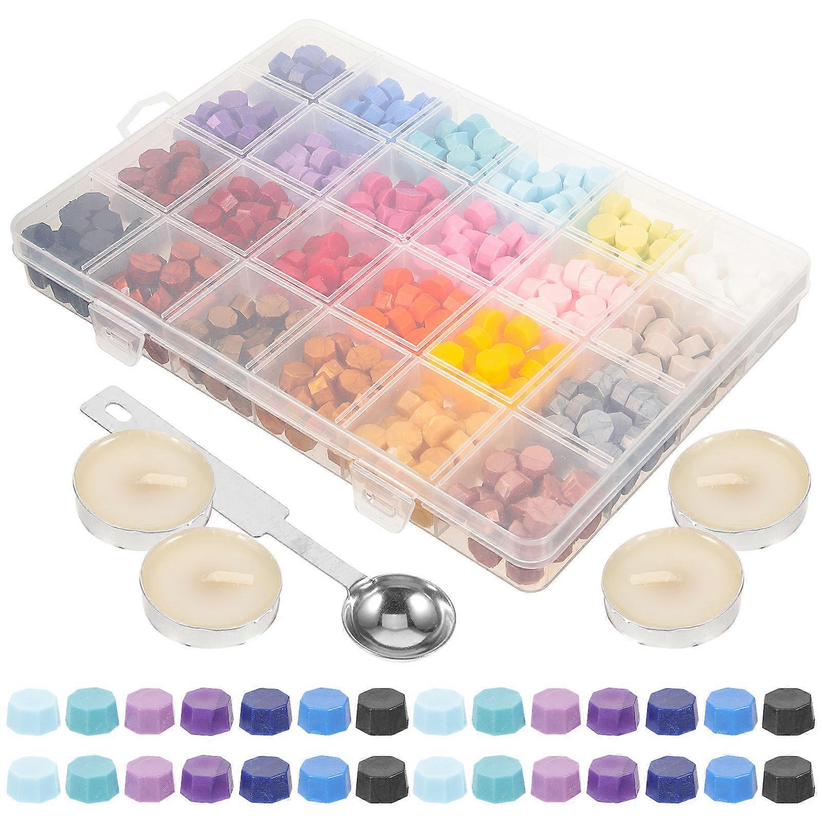 DIY Craft Wachs Perlen Set Siegelwachs Perlen für Einladungen Karten Briefe Erwachsene Enthusiasten 1Set