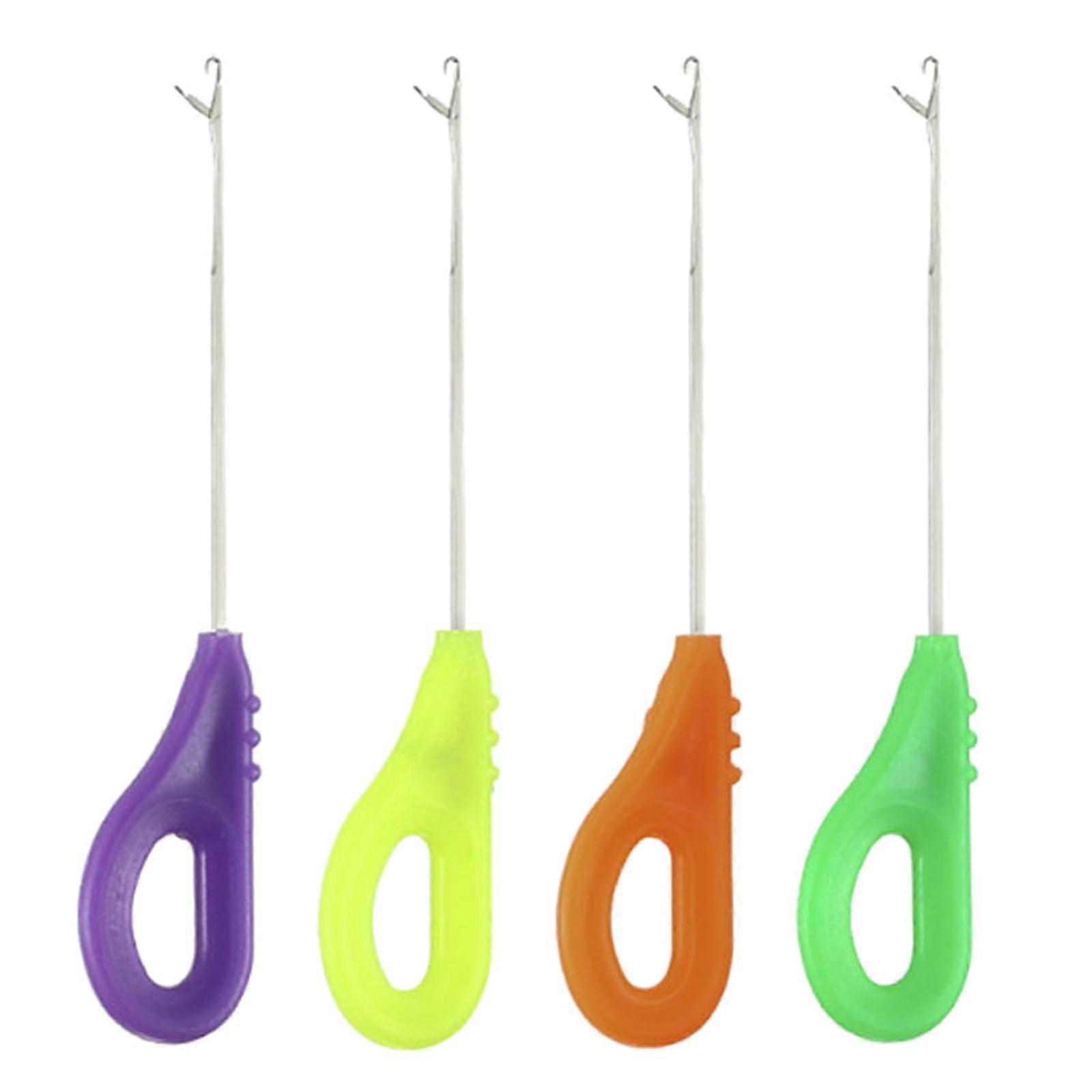 Carp Fishing Baiting Rig Needle Set 4 Pack Stainless Steel Needles For Efficient Baiting And Rigging