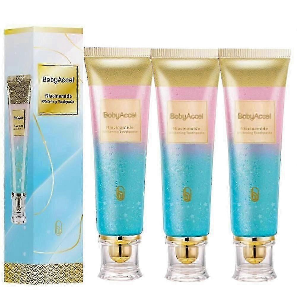 Bodyaccel Niacinamide Whitening Toothpaste Bodyaccel Toothpaste Niacinamide New SZBS