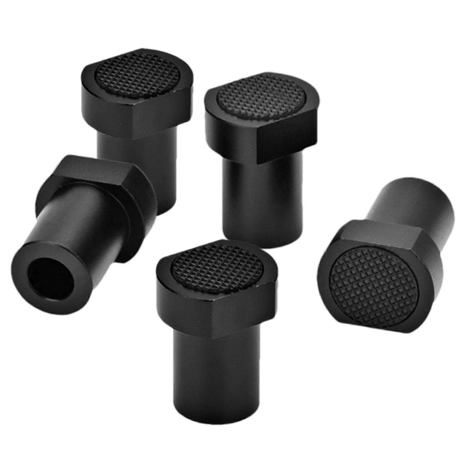 Dog Hole Clamps, NonSlip Aluminium Alloy Table Stop, 5 Pieces, for MFT Tables 20 Mm