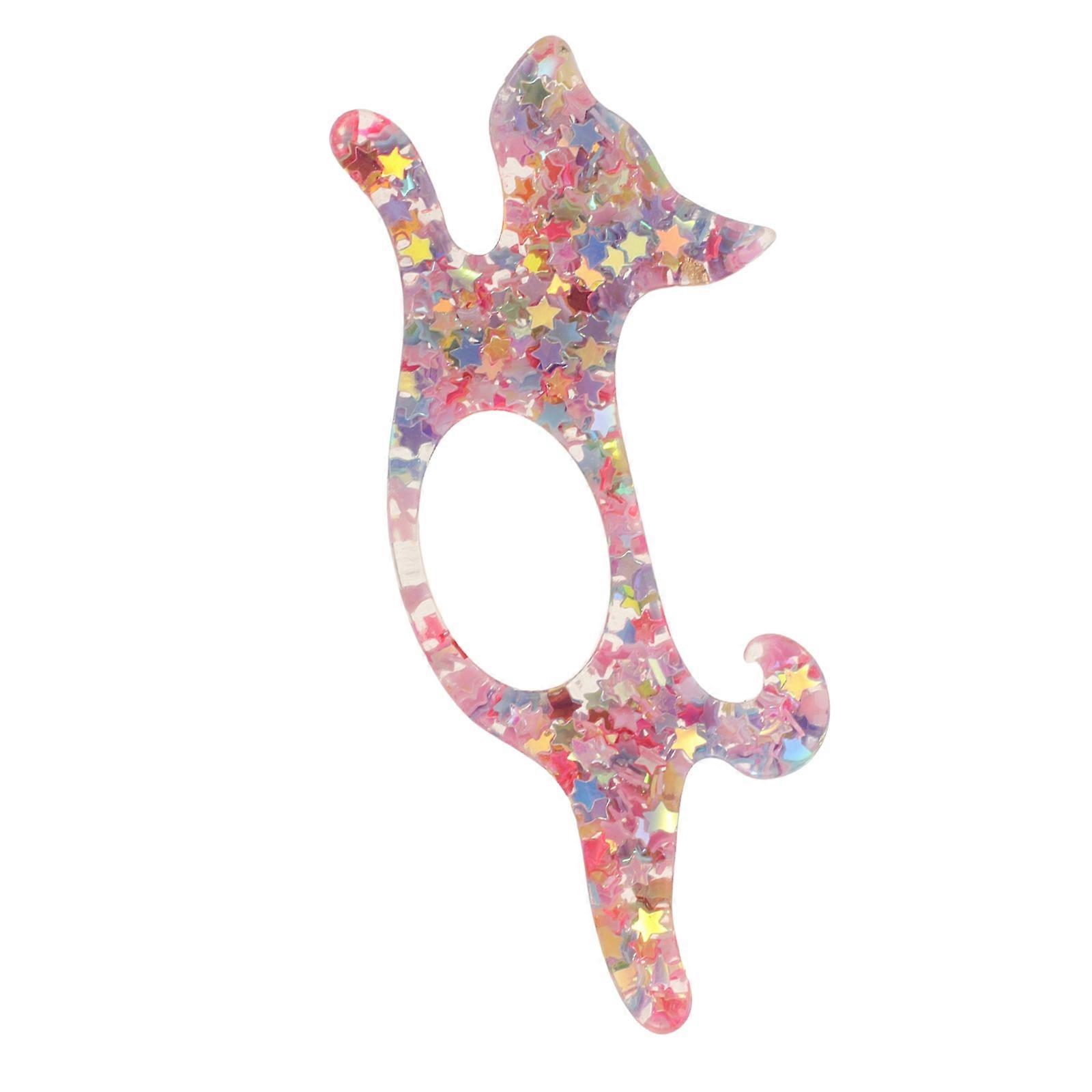 Page Pressing Support Book Holder Star Shaped Fix Pages Books 7.50X3.00X0.80CM 1Pcs