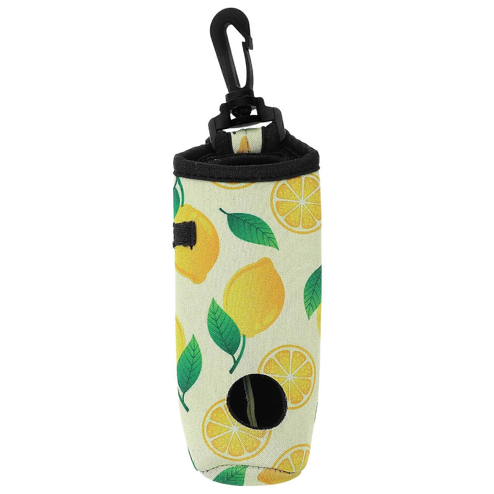 Compact Golfs Ball Holder Neoprene Material Golf Accessories Storage Case 1Pcs