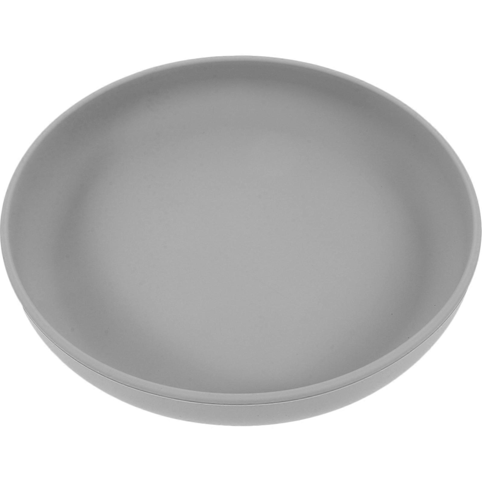 Spill Proof Self Feeding Plate with Suction Base, Durable Ergonomic Dinnerware for Elderly and Disabled, Microwave and Dishwasher Safe