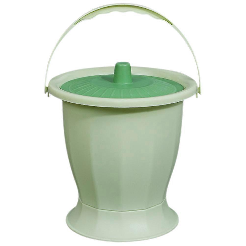 Portable Durable Plastic Pee Pot for Adults – Lightweight, Wear Resistant Chamber Pot for Home Use, Easy to Clean, Compact Design with Stable Base