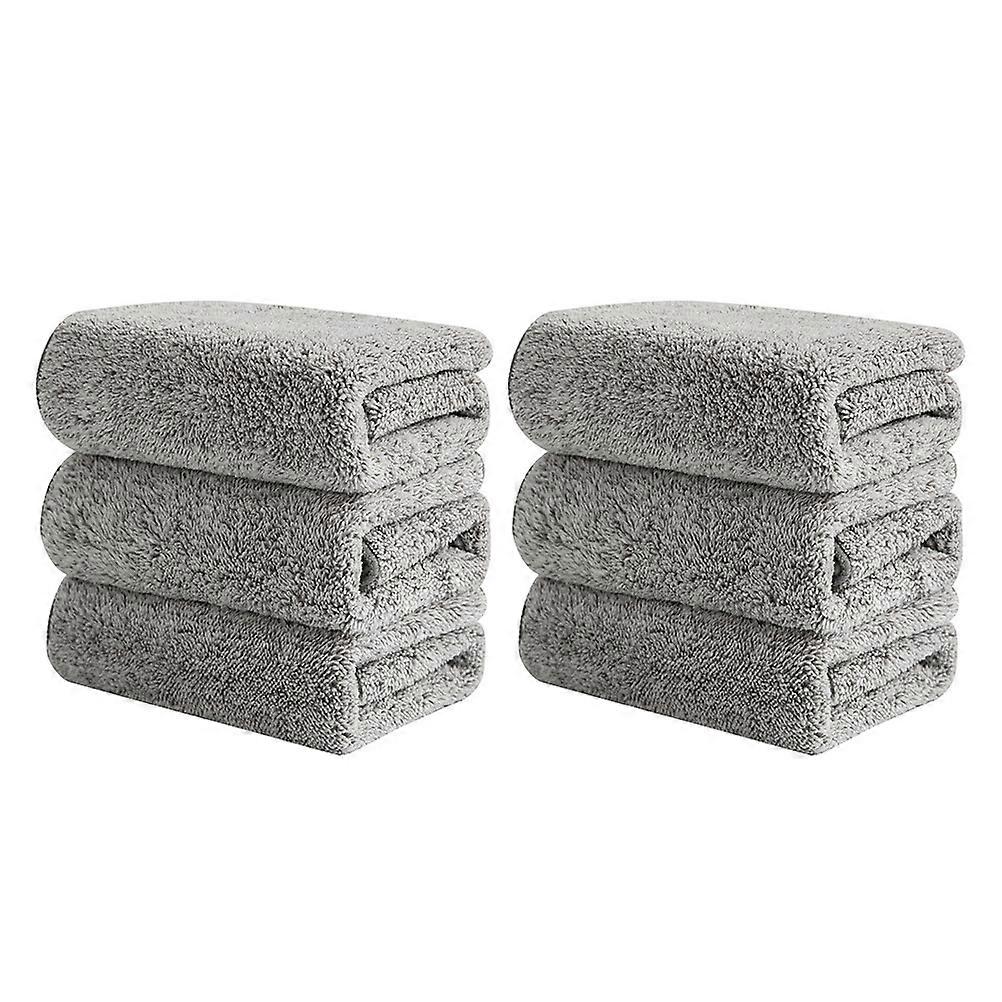 Here's a polished and professional product description based on the title you provided:

 

**6pcs Microfiber Dish Towels – Super Absorbent, Reusable