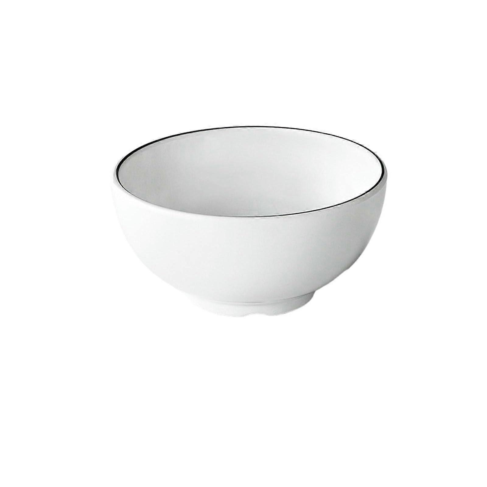 Heißer Topf Porzellan Reis Suppenschüssel für Restaurants, Modell XYM222018, 500ml, Weiß, Hochwertiges Material