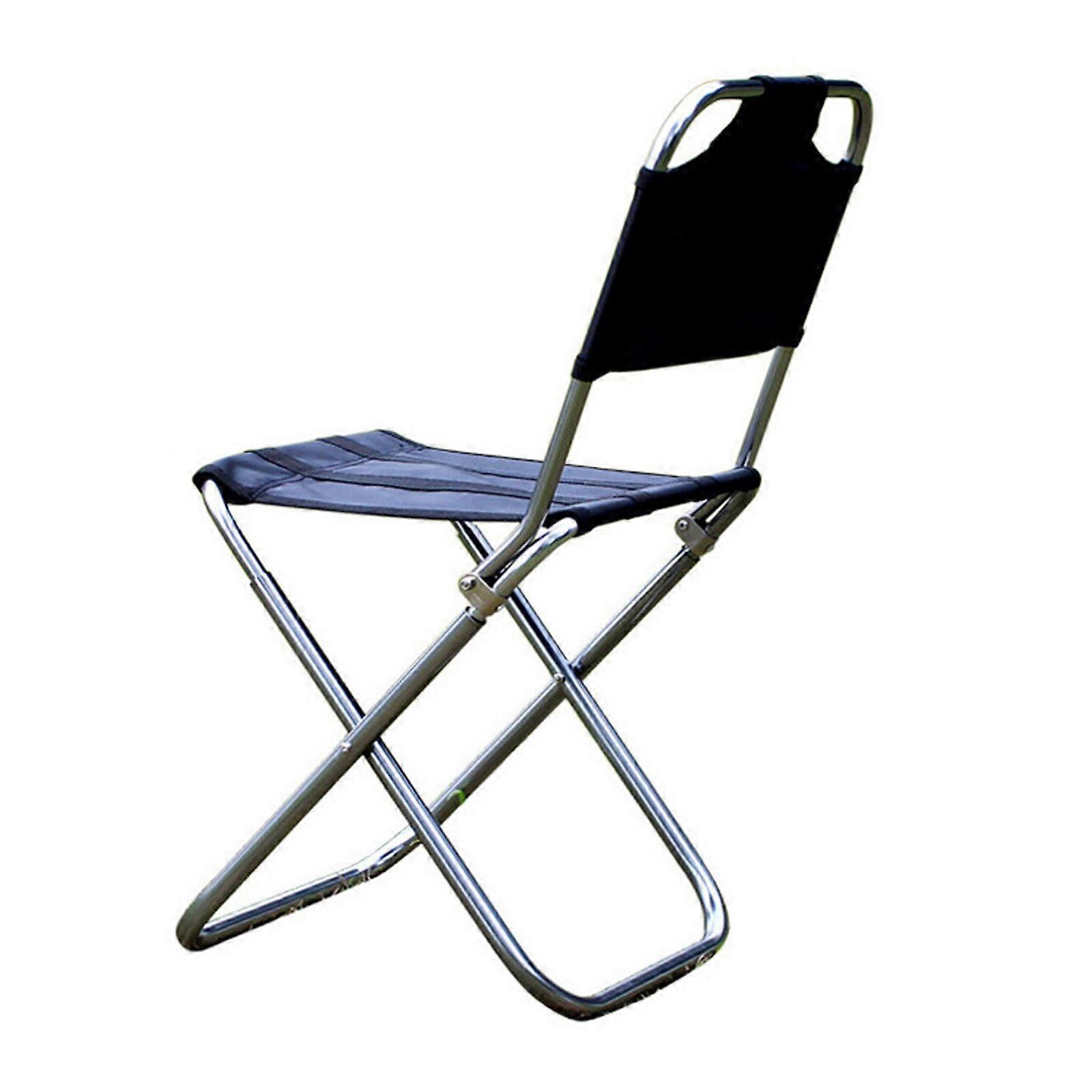 Portable Camping Chair with Storage Bag, Lightweight Foldable Fishing Chair for Hiking, Travel, Beach, and Sports Activities