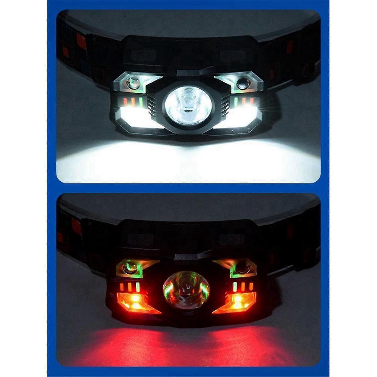 Strong Light Sensing Headlight Red and White Side Light