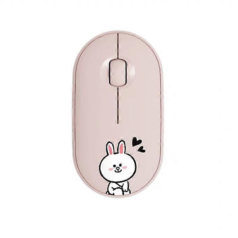 Bluetooth Mouse - Ultra-Thin, Silent, Wireless Mini Mouse - Rabbit