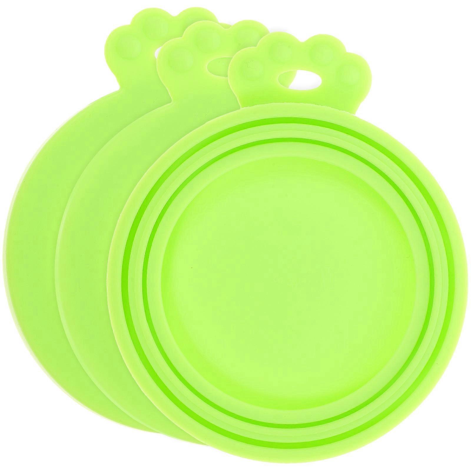 Lid For Dog Food Can Food Preservation For Home Use 10.80X9.00X1.00cm 3Pcs
