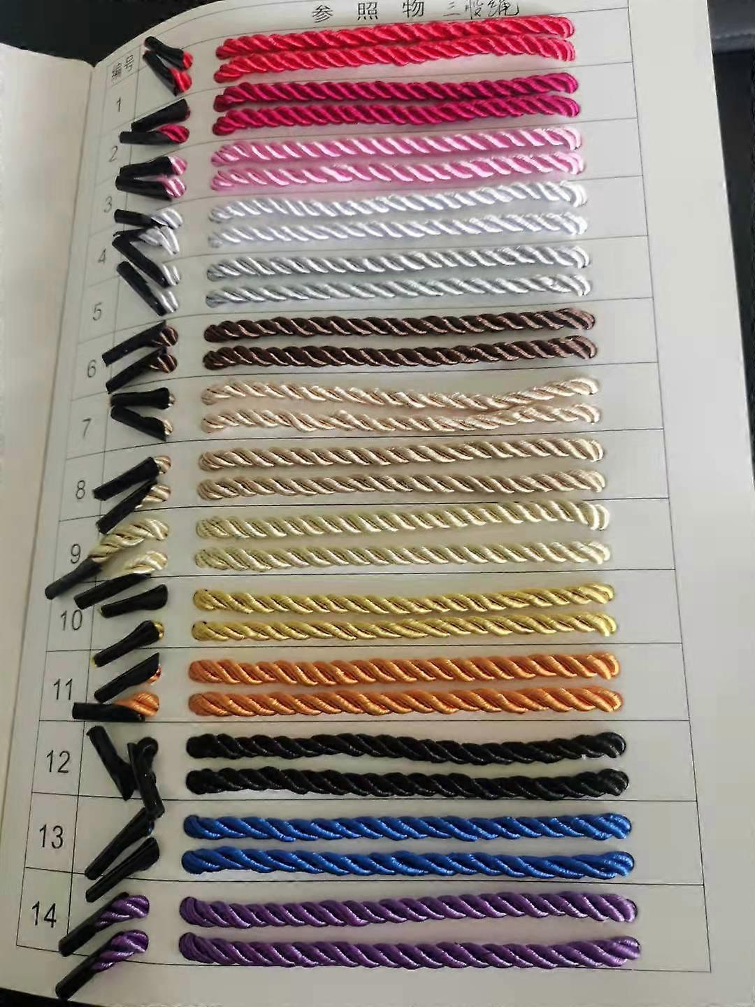 Curtain Tiebacks Rop,2pcs Decorative Handmade Tie Backs Curtain Holdbacks Holders Cord for Window Sheer Drap Indoor Outdoor,