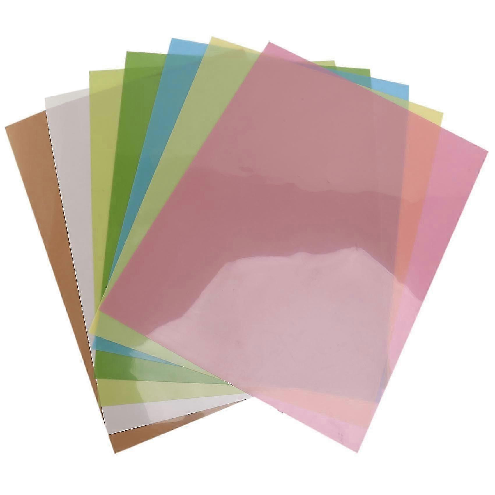 7 pezzi / set Fogli di pellicola per lappatura Assortimento di precisione compatibile con carta vetrata per lucidatura 1500/2000/4000/6000/8000/10000/12000 grane
