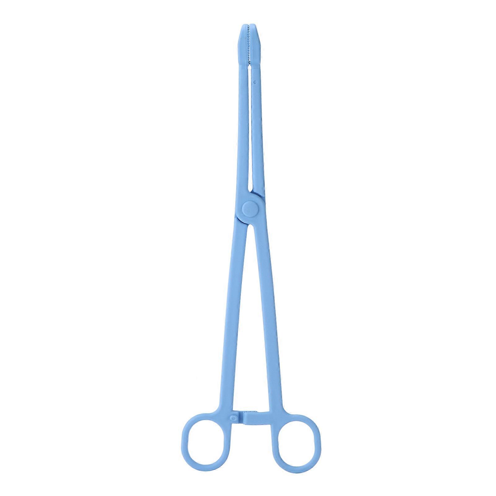 Reptile Plastic Feeding Clip Non Toxic Tasteless Terrarium Plastic Tongs for Pet FeedingL