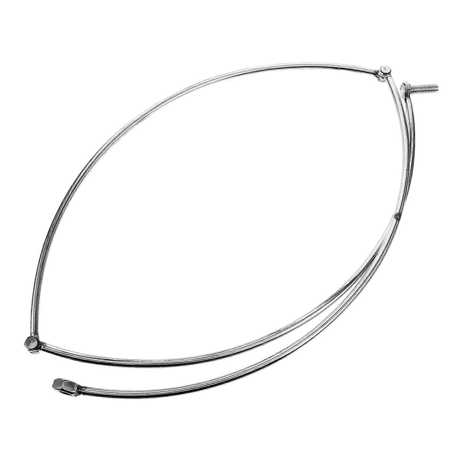 Stainless Steel Fishing Net Ring Collapsible, Thick, Durable, Easy to Store, Smooth Edges
